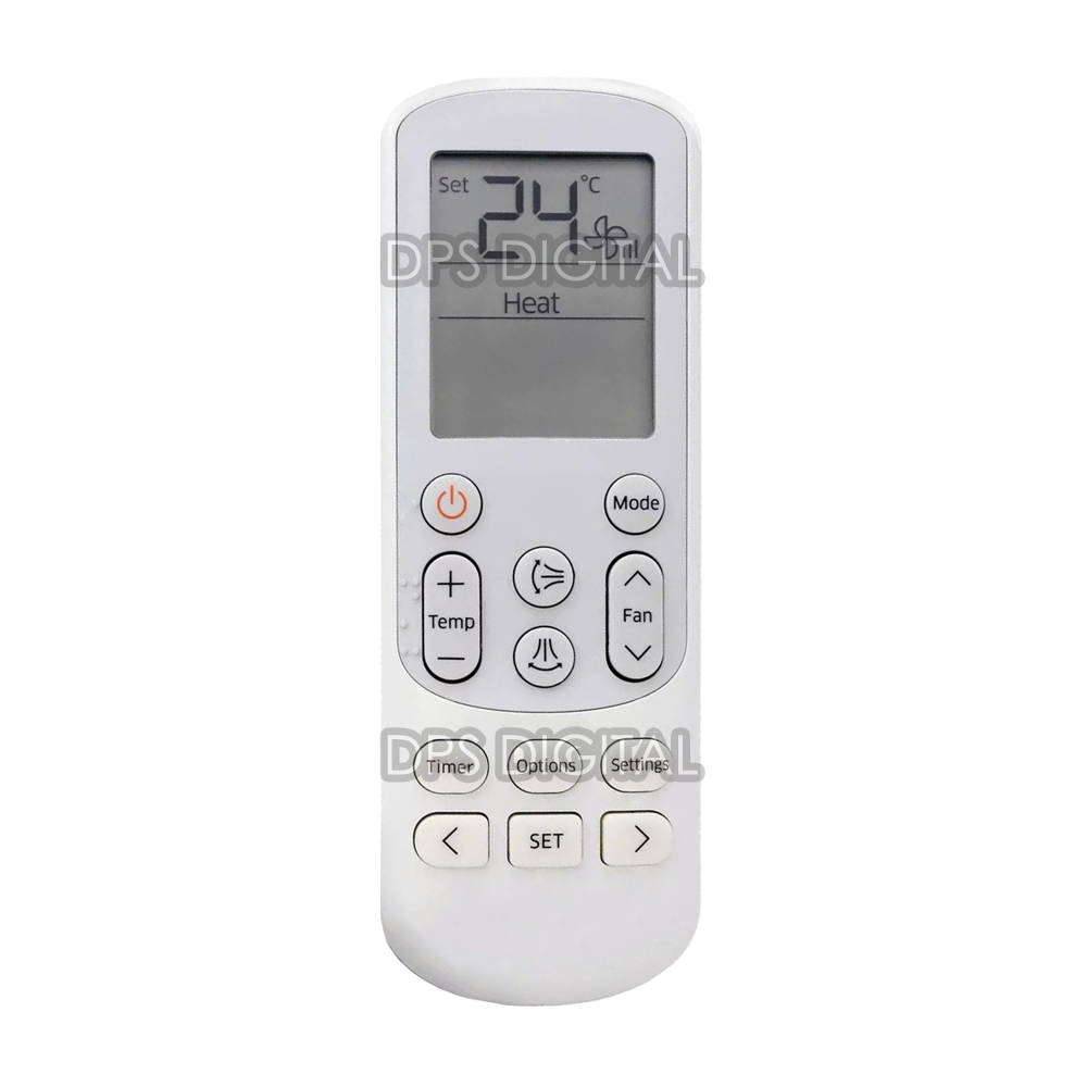 (AI-102) Control Remoto Aire Acondicionado Para Samsung Ar-eh03e H00e