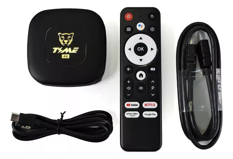 Tv Box Convertidor De Led A Smart Tv 4K Ultra Slim Con Comando De Voz