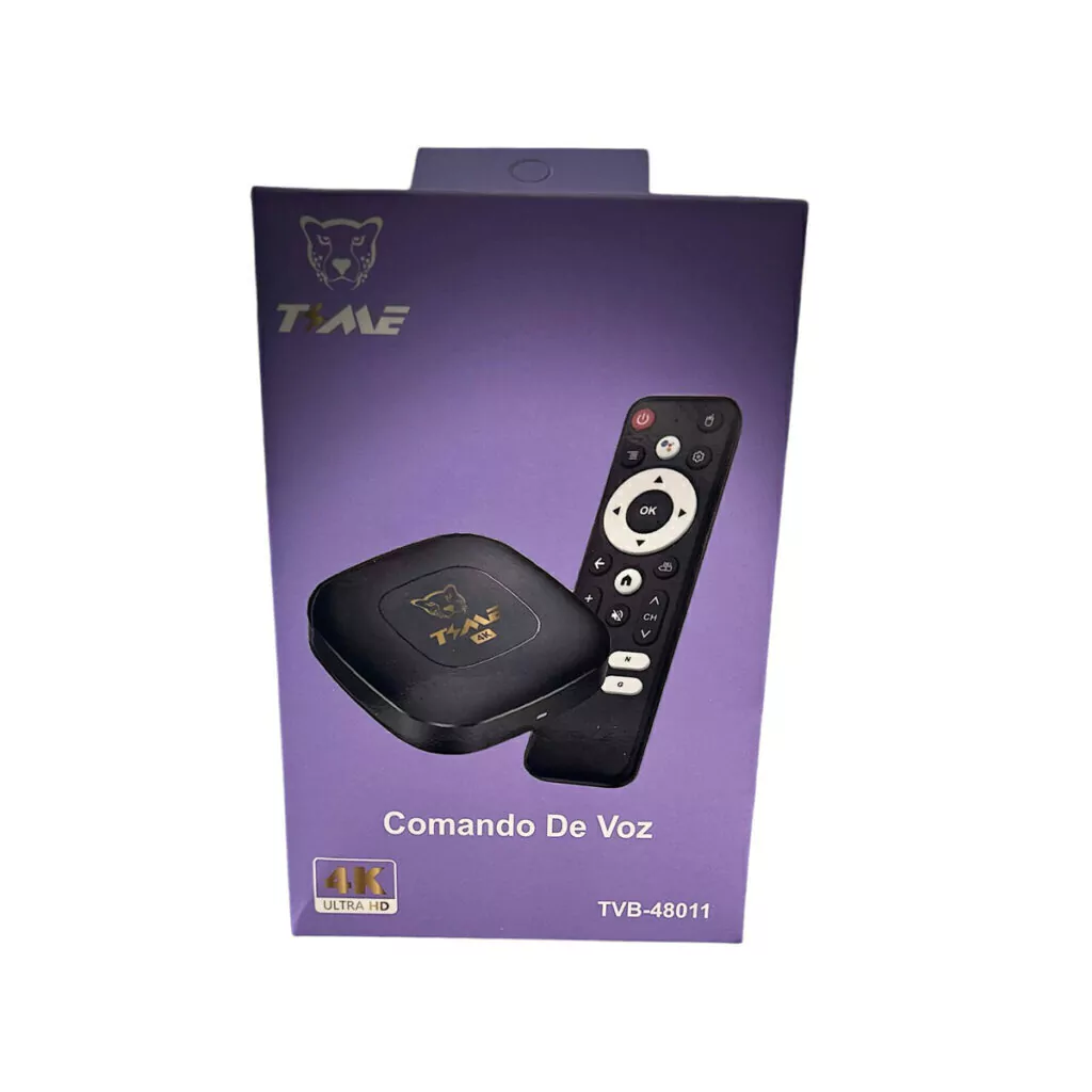Tv Box Convertidor De Led A Smart Tv 4K Ultra Slim Con Comando De Voz
