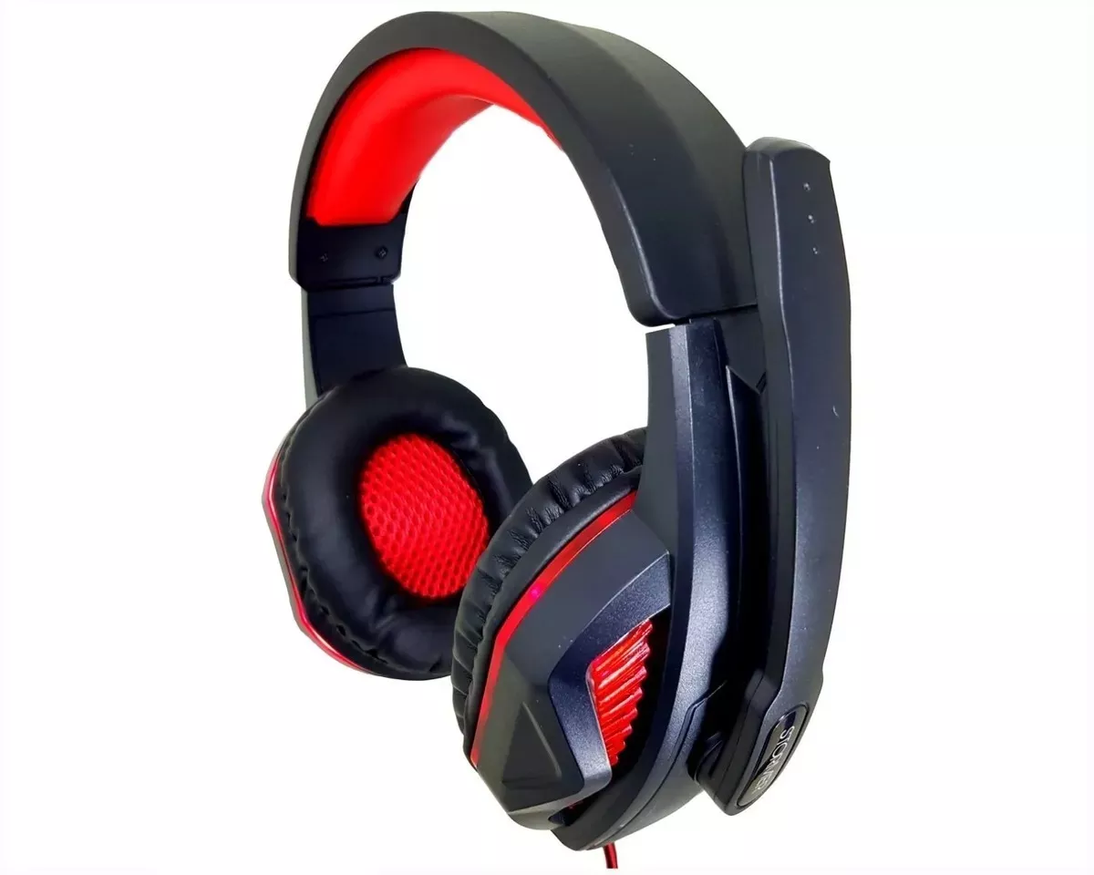 Auriculares PS4 PC Gamer con Micrófono LED USB Noga ST Bold.