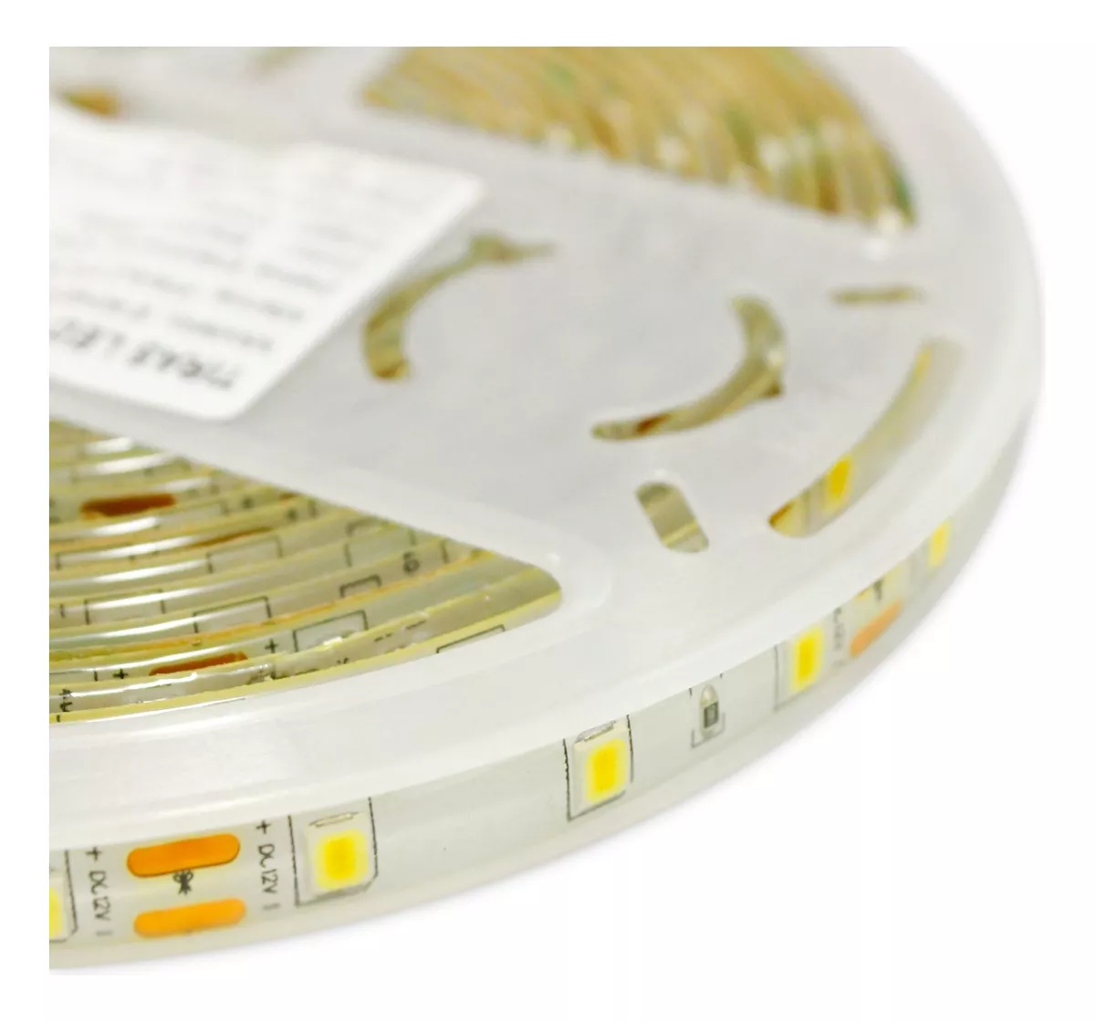 Tira LED 4040 12V Para Interior IP20 5m Color Blanco Frio