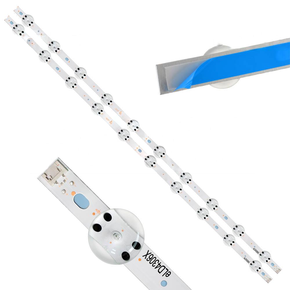 Kit Tira De Led Para LG 43lj5500 / 43uj6560 Eld4306x