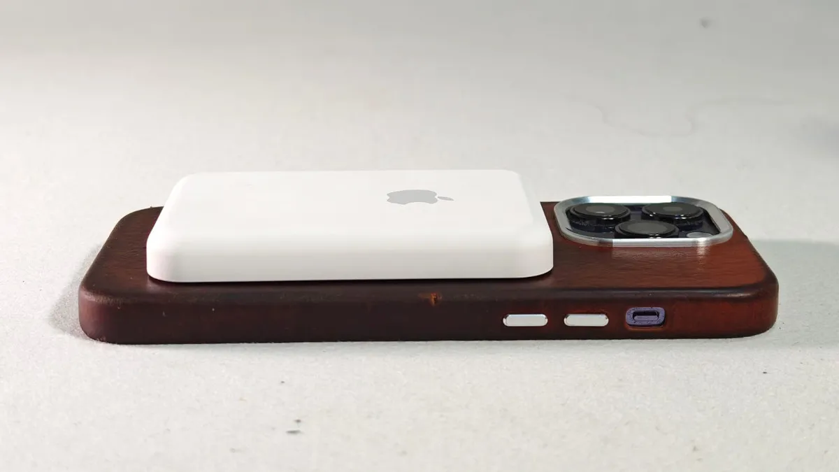 Cargador Portátil Apple para Iphone Magsafe Color Blanco (Genérico)