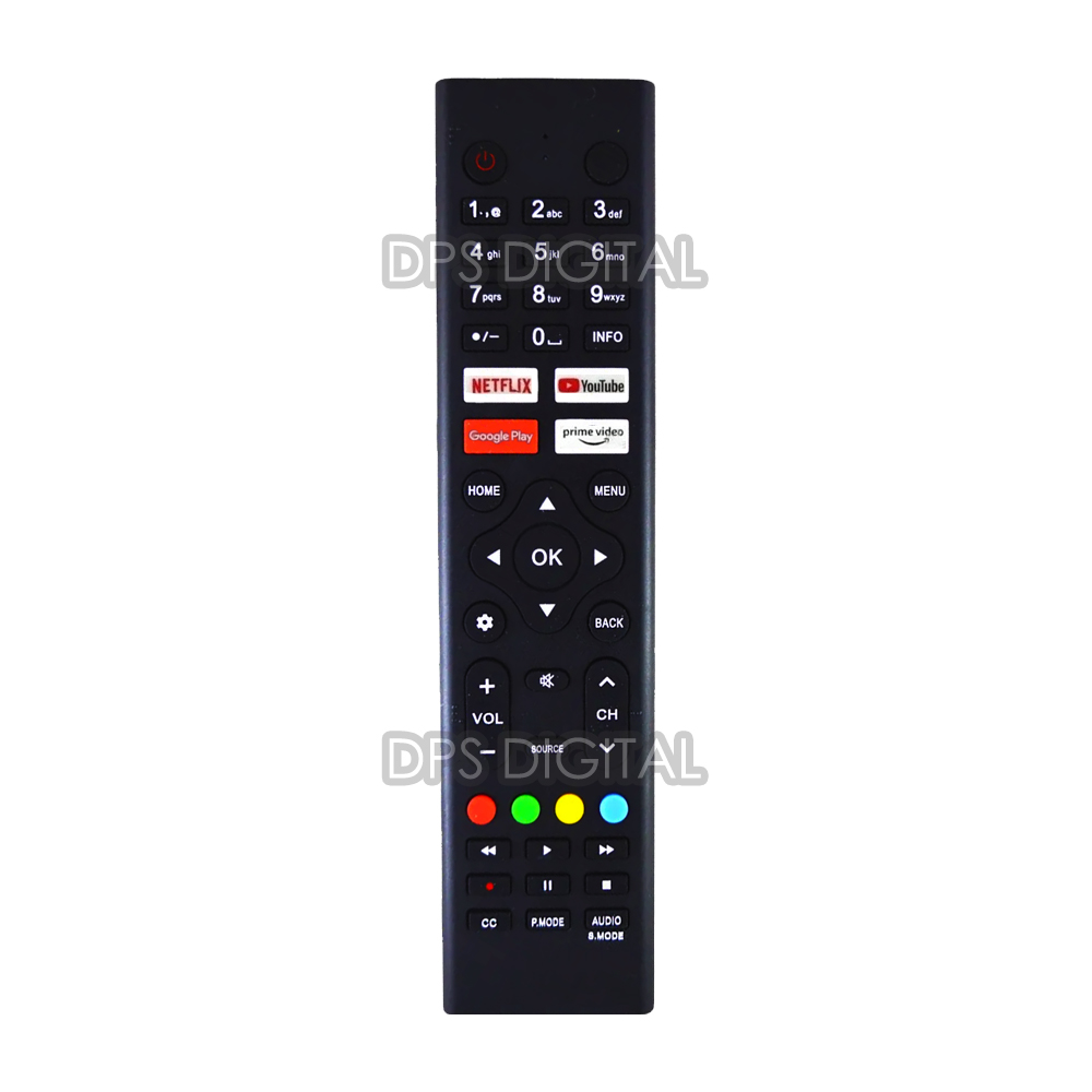 (LCD-589) Control Remoto Para Smart Tv Candy Netflix Youtube Prime Video