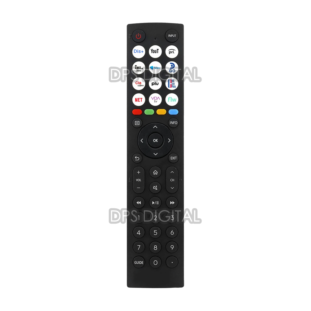(LCD-599) Control Remoto Para Hisense En2c36h 40a42k 43a43 Smart 4k