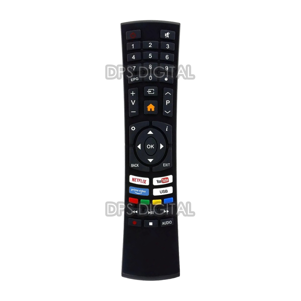 (LCD-596) Control Remoto Smarttv Para Kanji Crown Mustang Caixun Kodak