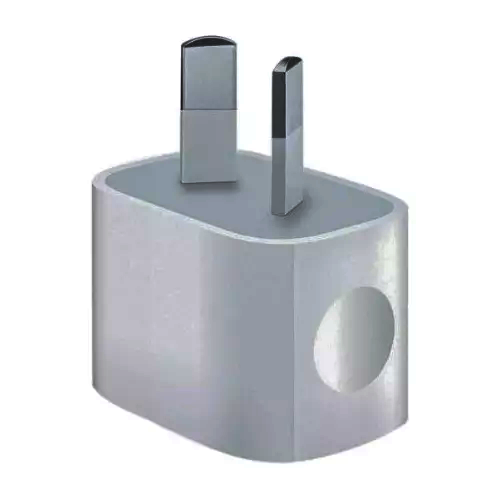 Cargador Pared Apple 5W Compatible iPhone 5 6 7 8 X Pata Oblicua (Generico)