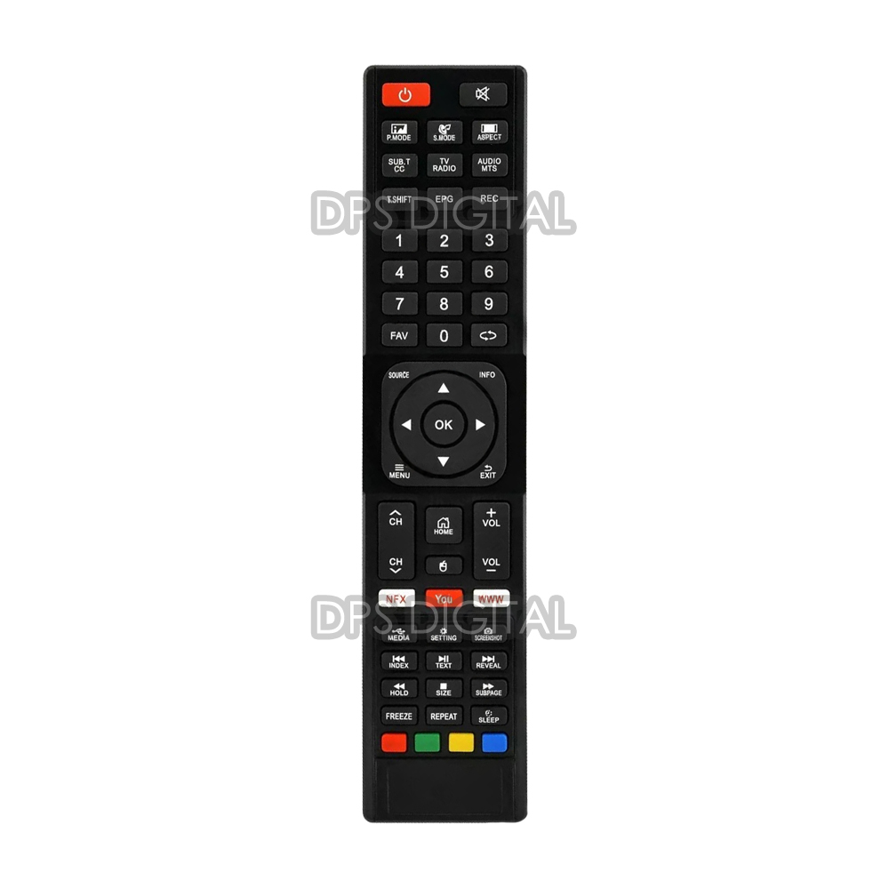 (LCD-557) Control Remoto Para Smart TV Cmb Tokyo Sankey Xion Serie Dorada