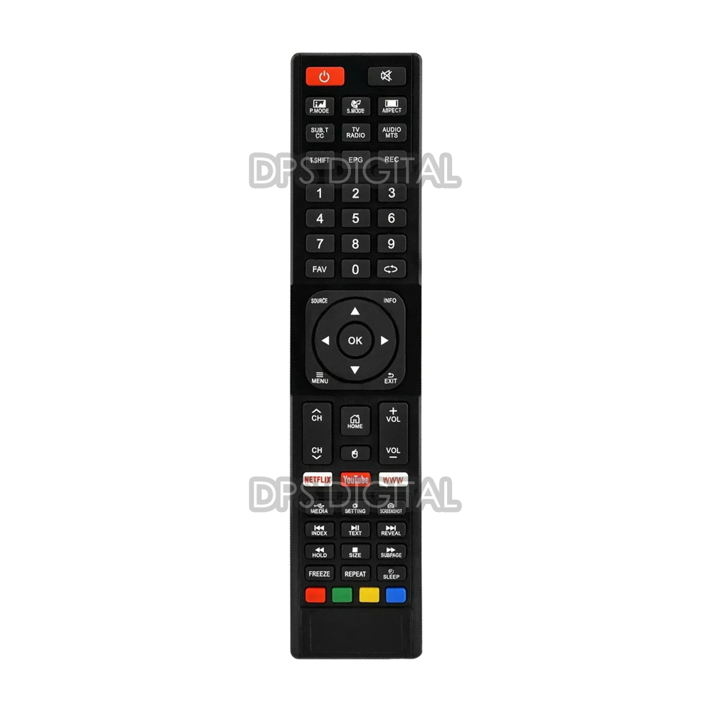 (LCD-557) Control Remoto Para Smart TV Cmb Tokyo Sankey Xion Serie Dorada