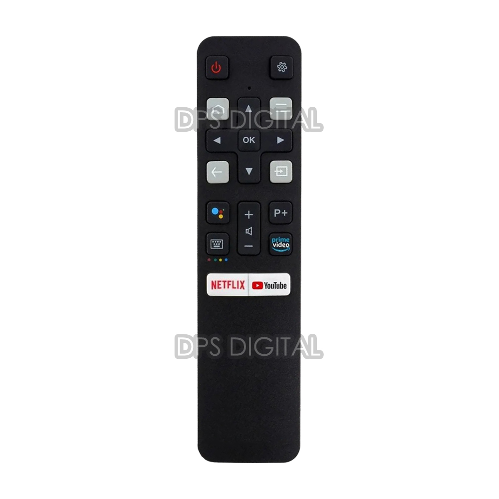 (IRF-533) Control Remoto Smart Tv Con Comando Voz Para Tcl Hitachi Rca