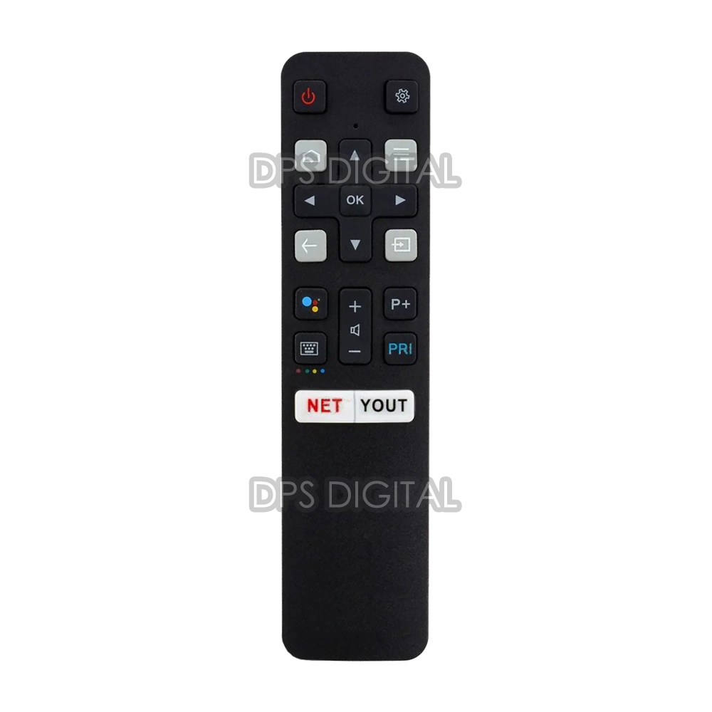 (IRF-533) Control Remoto Smart Tv Con Comando Voz Para Tcl Hitachi Rca
