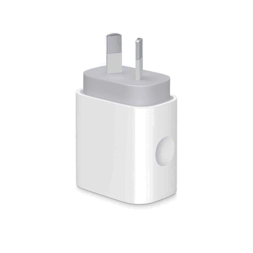 Cabezal Cargador Rápido 35W USB C Fuente Para iPhone 11 12 13 14 Pata Oblicua (Generico)