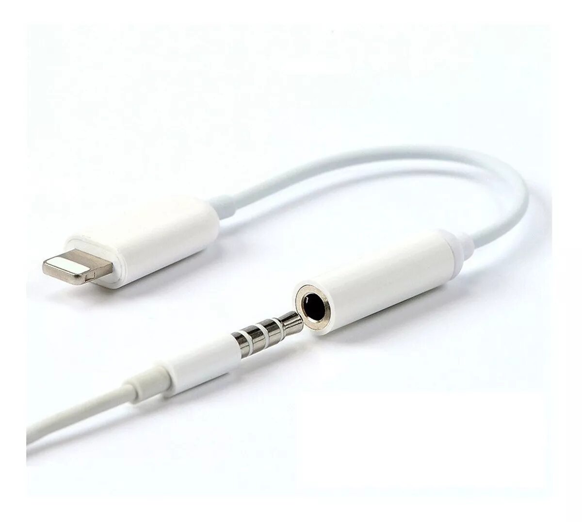 Adaptador Ficha 3.5mm Jack Para iPhone Con Bluetooth (Generico)