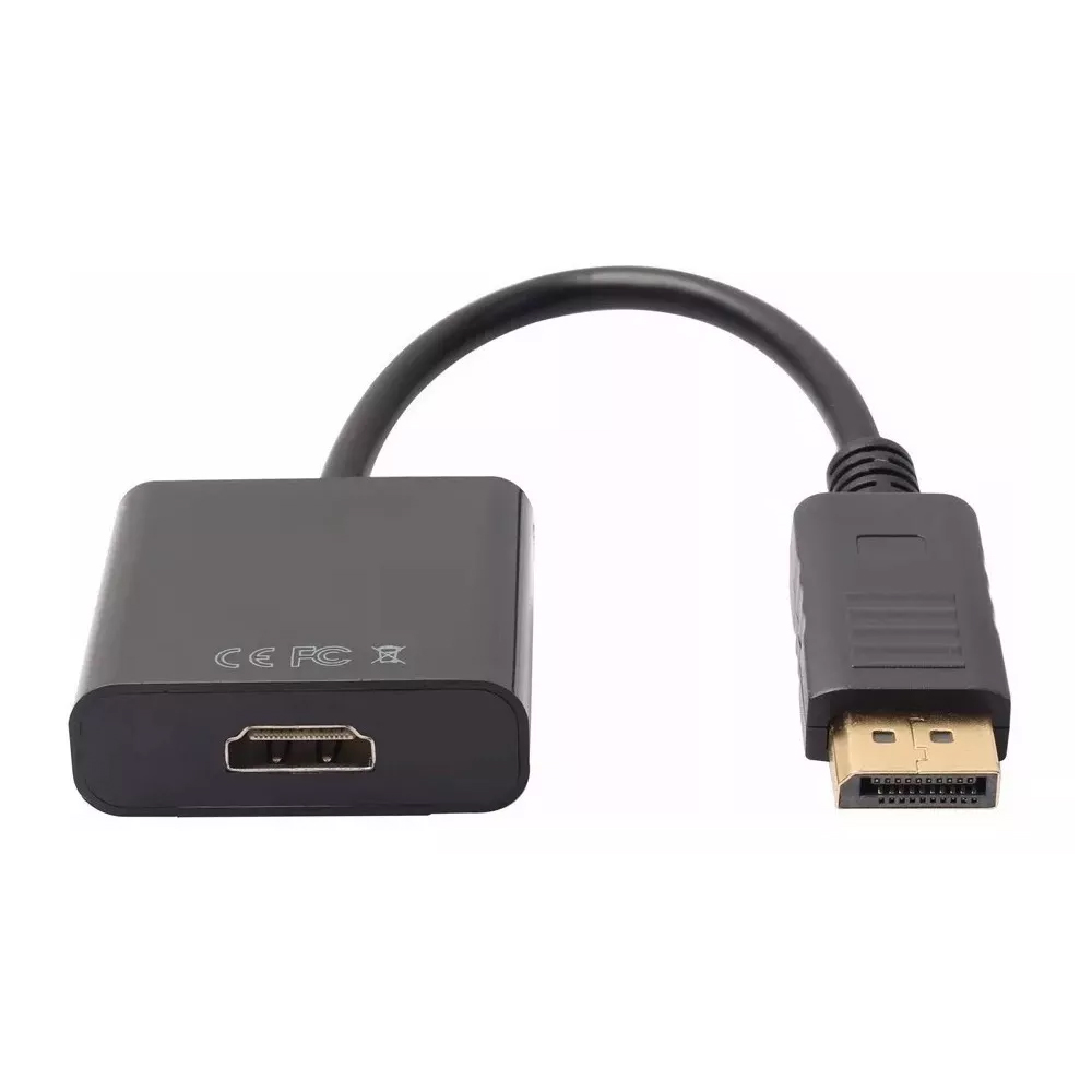 Adaptador Conversor De Displayport A Hdmi / Display Port Punta Dorada
