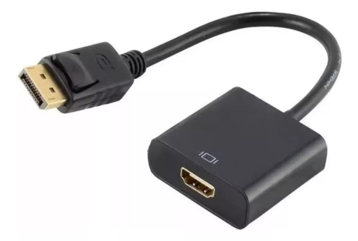 Adaptador Conversor De Displayport A Hdmi / Display Port Punta Dorada
