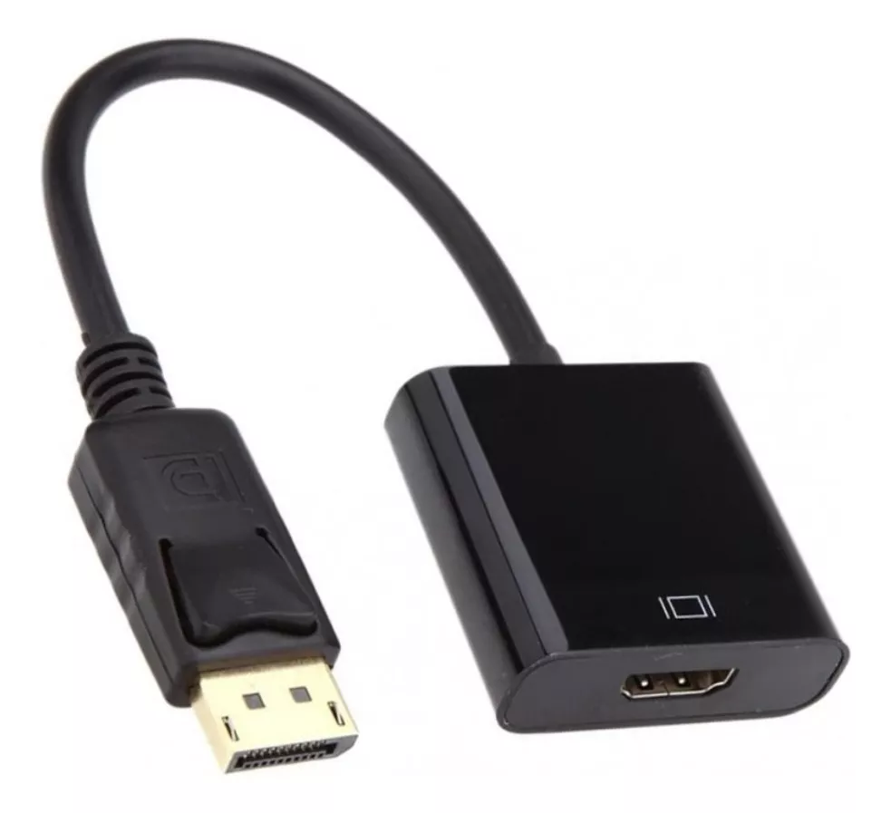 Adaptador Conversor De Displayport A Hdmi / Display Port Punta Dorada