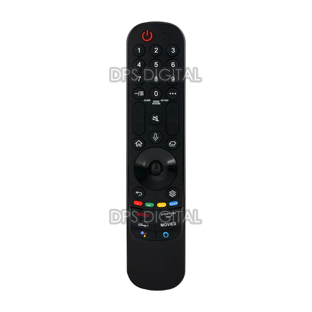 (LCD-546) Control Remoto Para LG Mr21ga Disney+ Prime Sin Puntero Sin Scroll Sin Comando De Voz