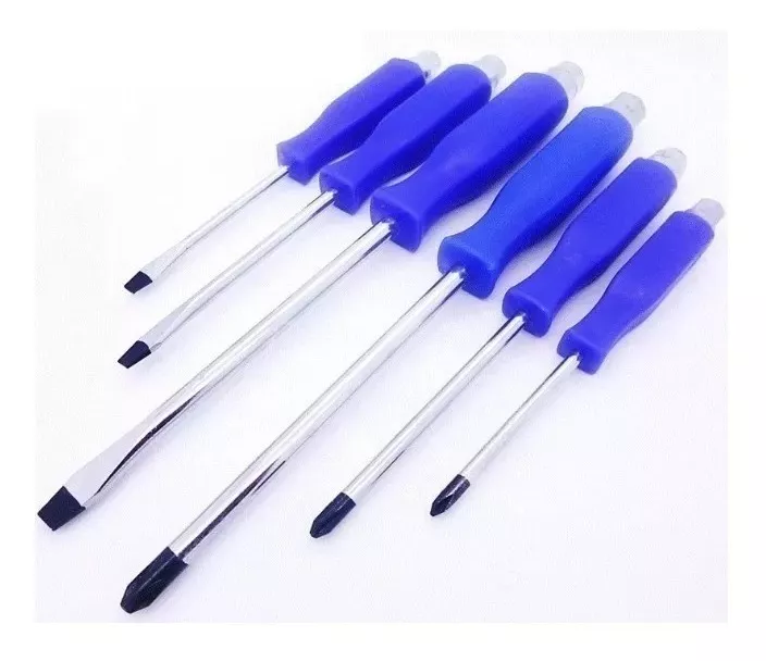Set Juego Kit Destornillador Golpe 6 Piezas Profesional