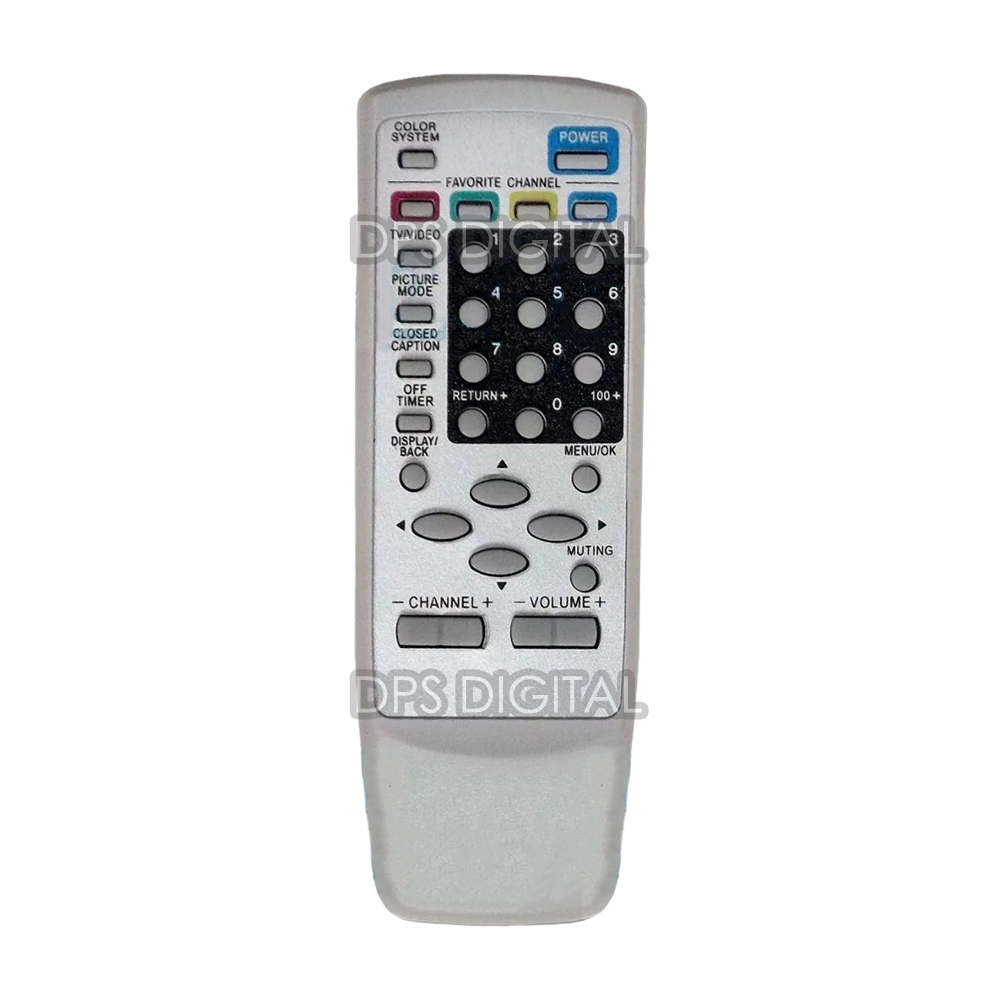 (TV-101) Control Remoto Rmc-1265 Tv Para Jvc Interiart Musee Rm-c1287