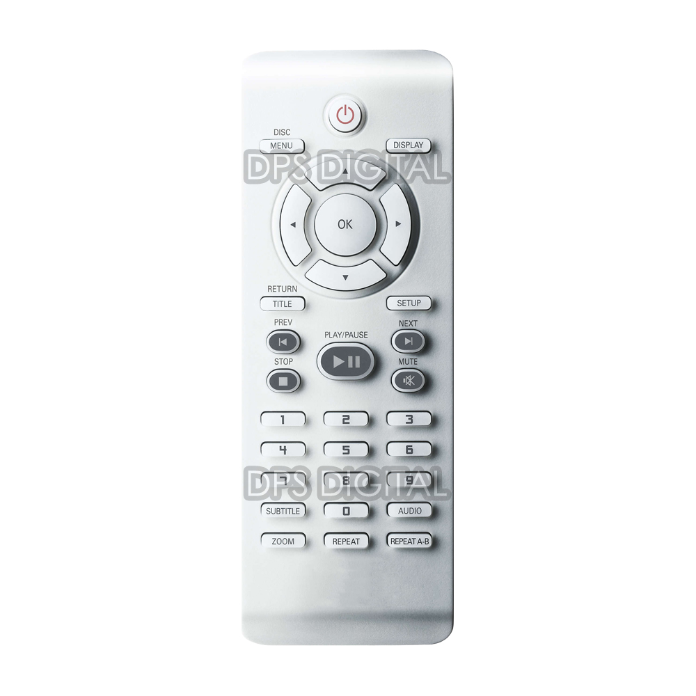 (DVD-2074) Control Remoto DVD para Philips DVP3020K DVP5982 DVP3010