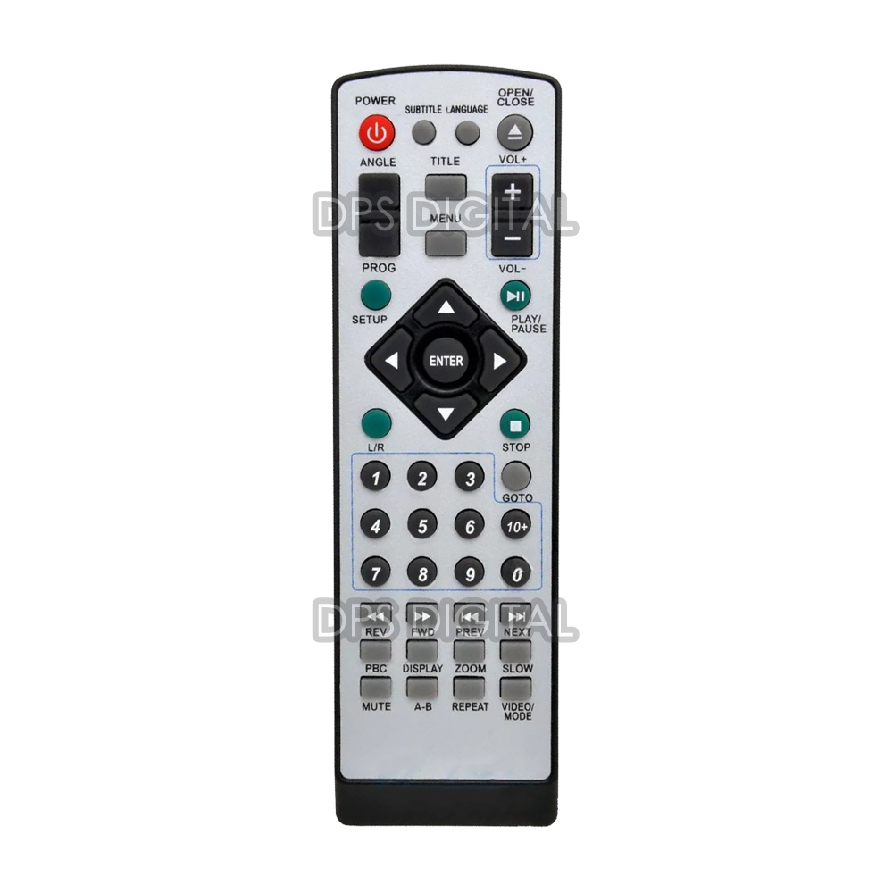 (DVD-2043) Control Remoto DVD para Telefunken Admiral Daenyx MK Tech.