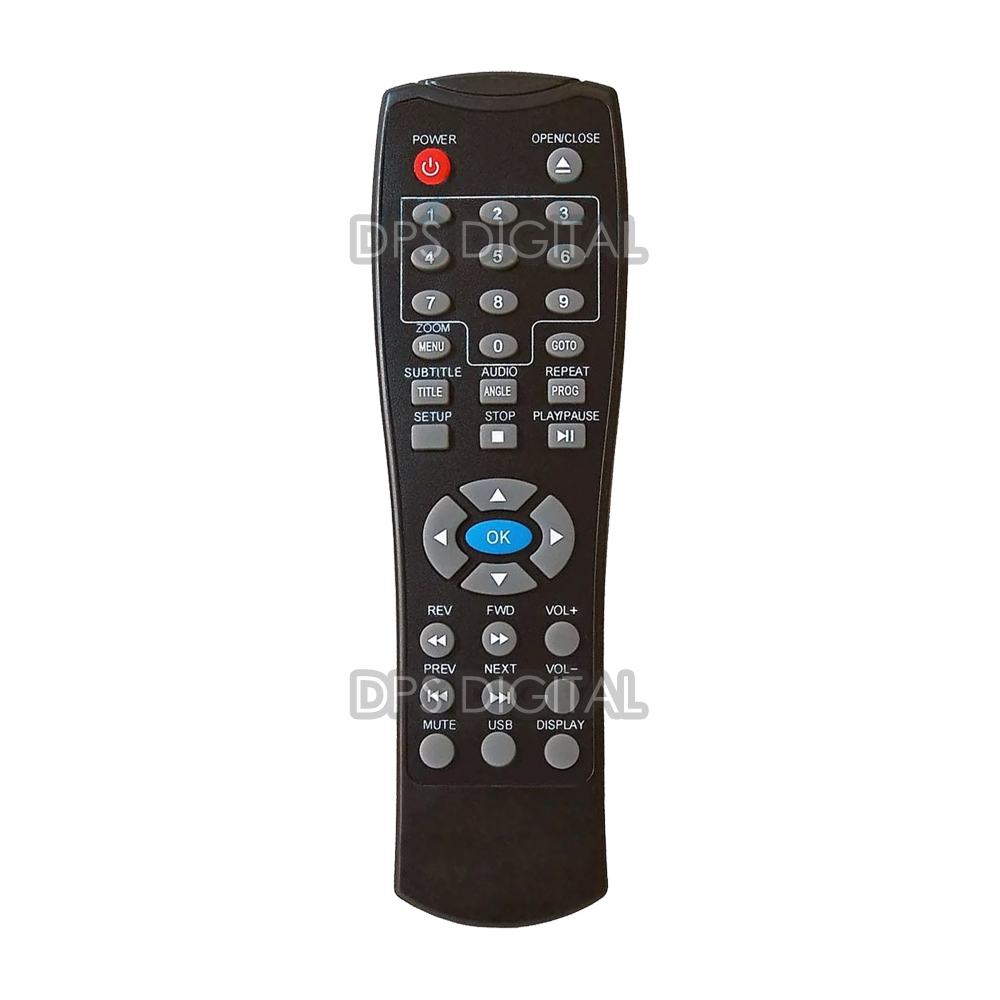 (DVD-2134) Control Remoto DVD Para Noblex Philco Sanyo BGH AMTC Admiral.