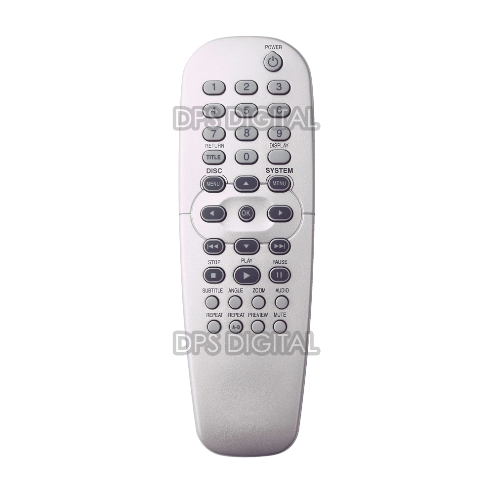 (DVD-2025) Control Remoto Para DVD Philips DVP642 530AK 625 5100K y Más