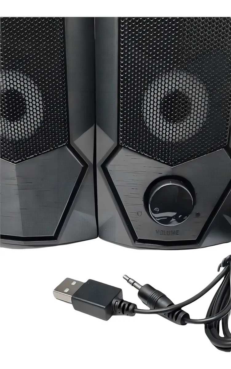 Parlantes Para Pc 2.0 Usb Gamer Led Noga Ng-301p