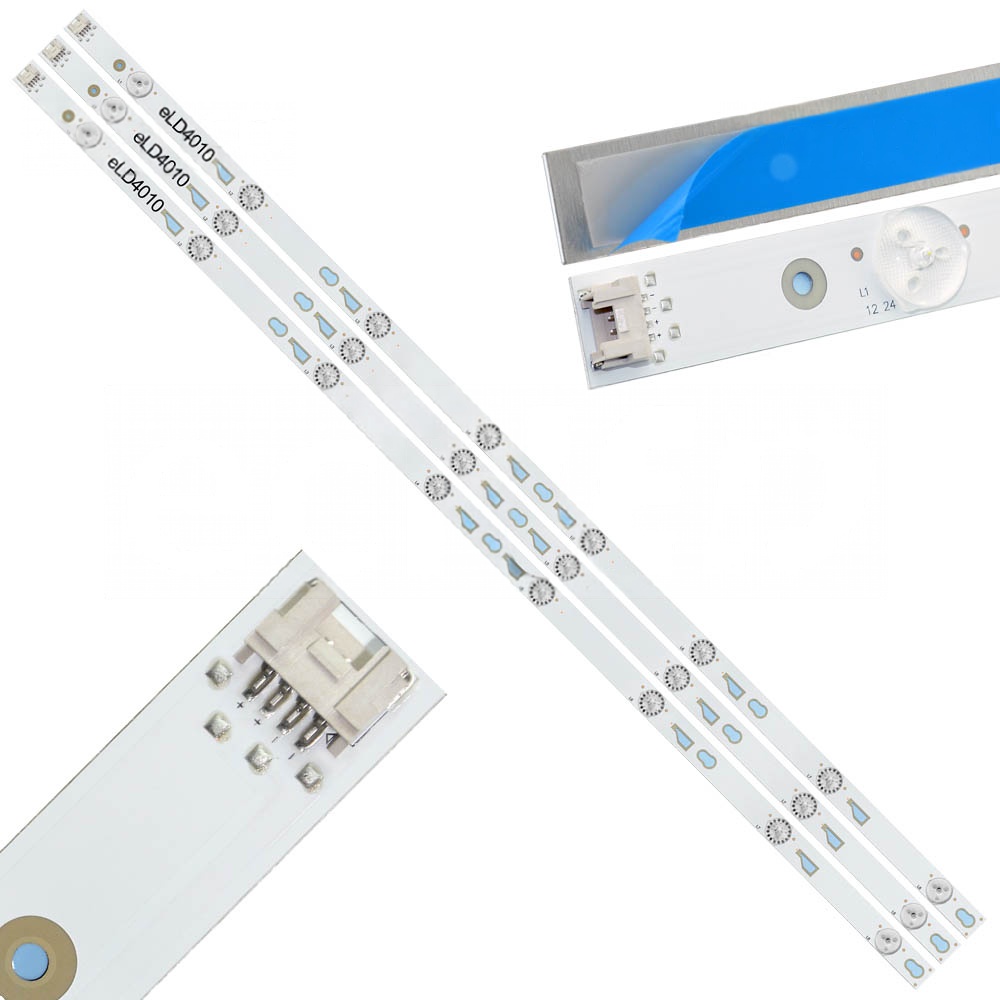 Tiras De Led Tot-40f3800-3x8-3030c-v1 Tcl L40d2730a Eld4010