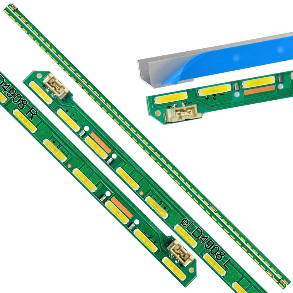 Kit Tiras Led LG 49lf5400 49lf5900 - 46 Leds 537mm Eld4908