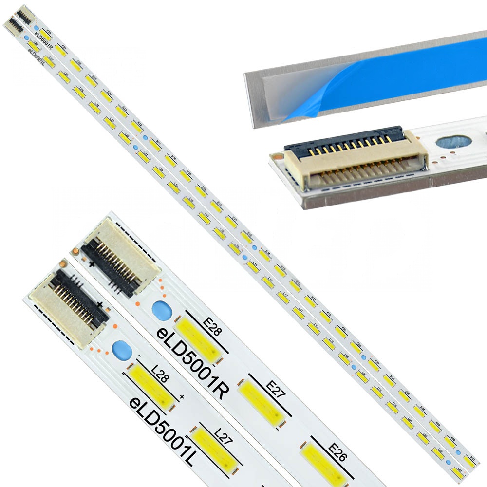 Kit X2 Tiras Wl5000smt Dwled-50fhd Tcl L50e3000f Eld5001