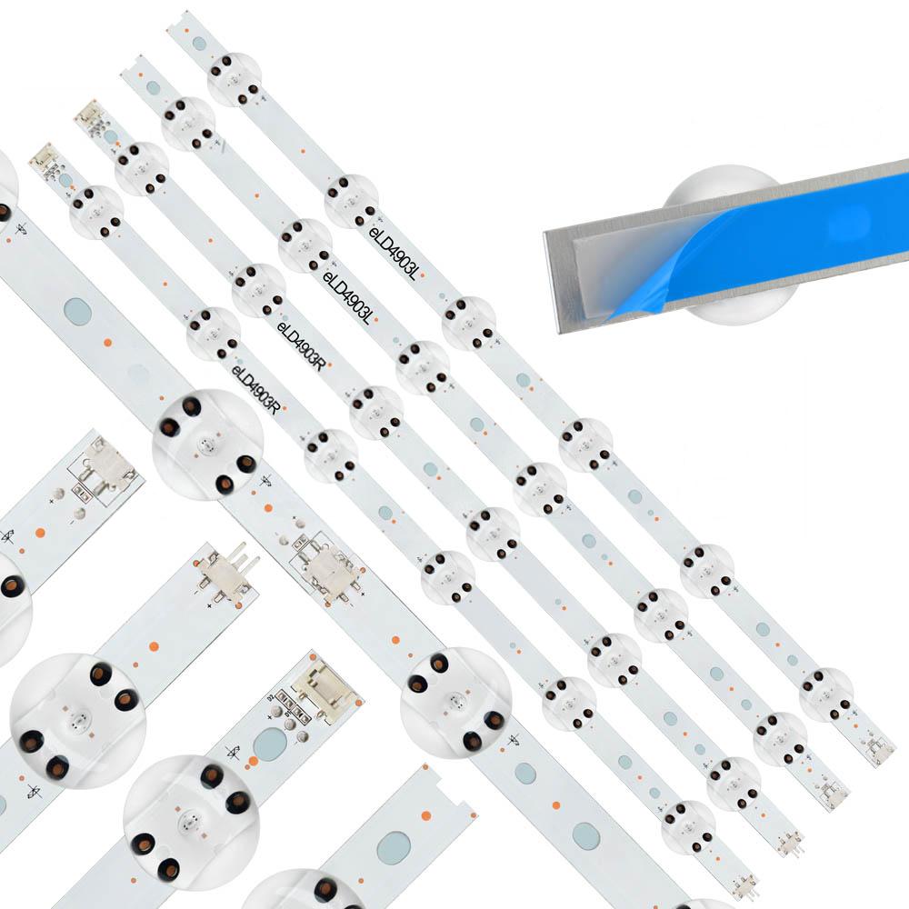 Kit Tiras De Led Para LG 49uj6560 49uj6500 49uv340 Eld4903