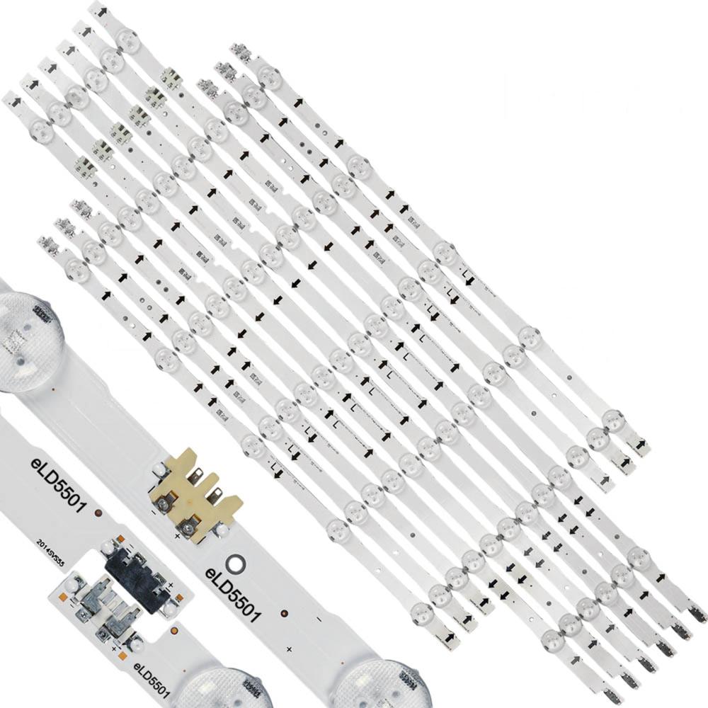 Kit Tiras Para Un55j5500 Ue55h6800 Ue55h6290 Eld5501