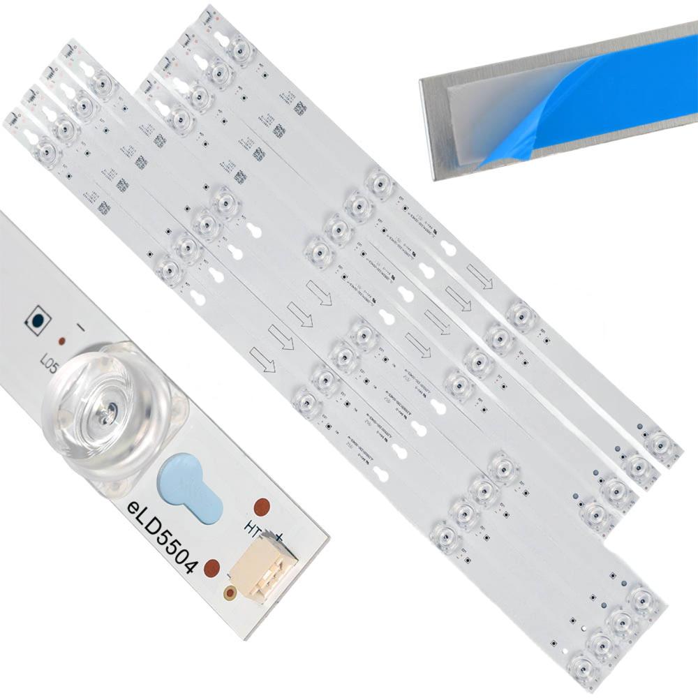 Tiras Led Cdh-le554ksmart12 Tcl L55p4k L55pxultrahd Eld5504