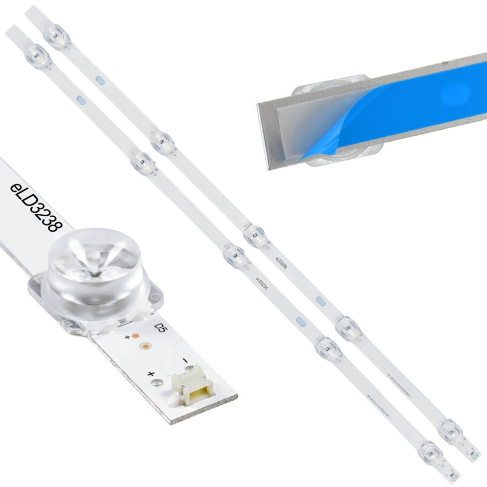Tiras De Led Para Dk32x5000 Dk32x5050 Pld32hs2250 Eld3238