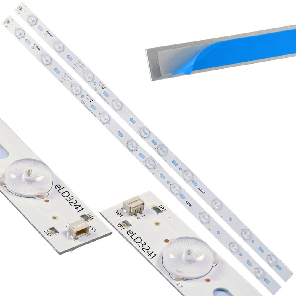 Tira De Led Para L32t10slim Kdl32ss618u 10 Led 6v Eld3241