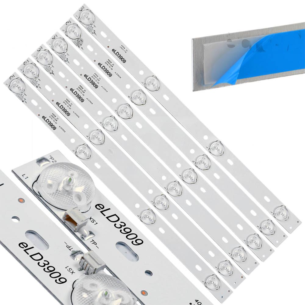 Tiras De Led Para Kdl39ss662u L40t20smart Eld3909