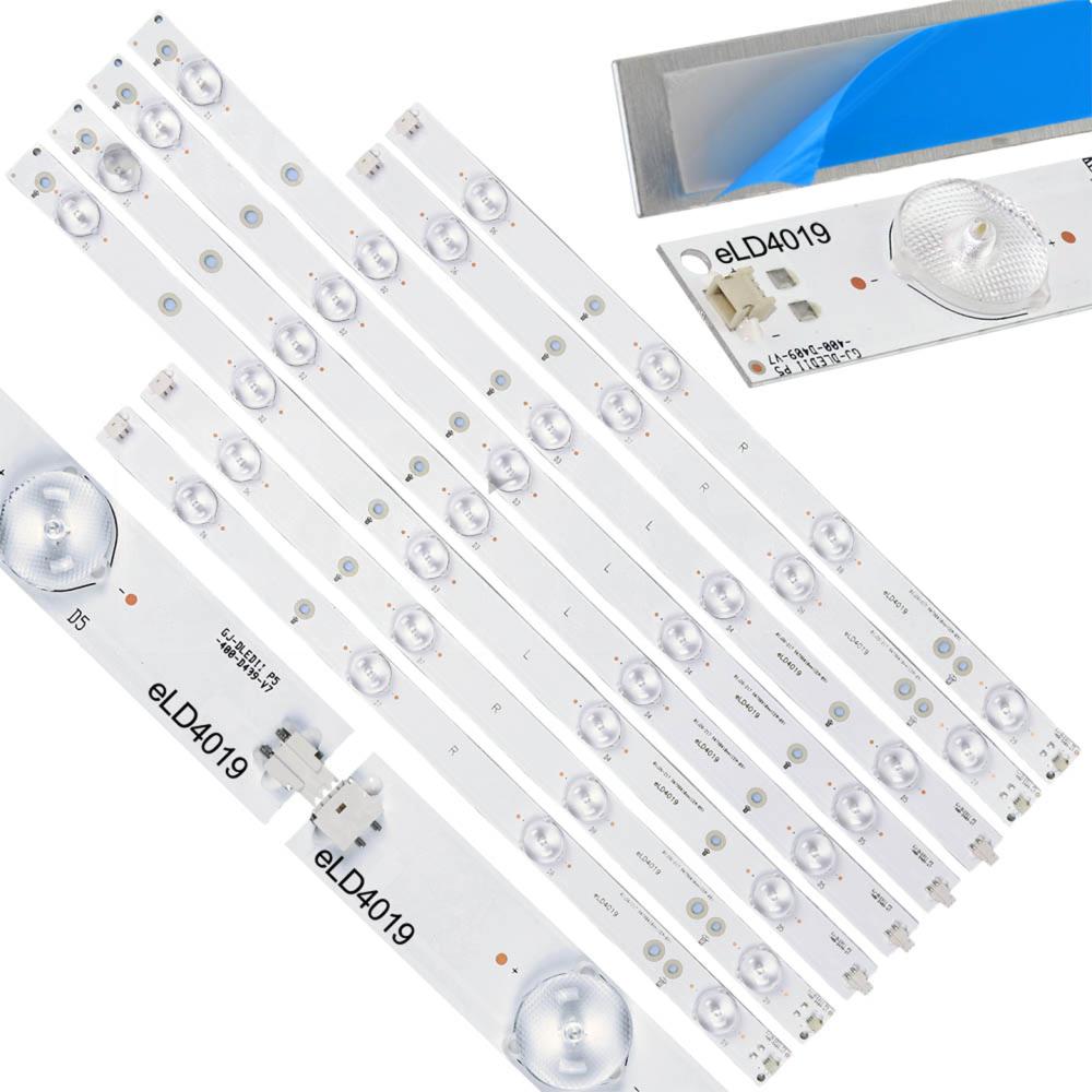 Tira De Led Para Le40d3142 40pfg4309 40pfg5000/77 Eld4019