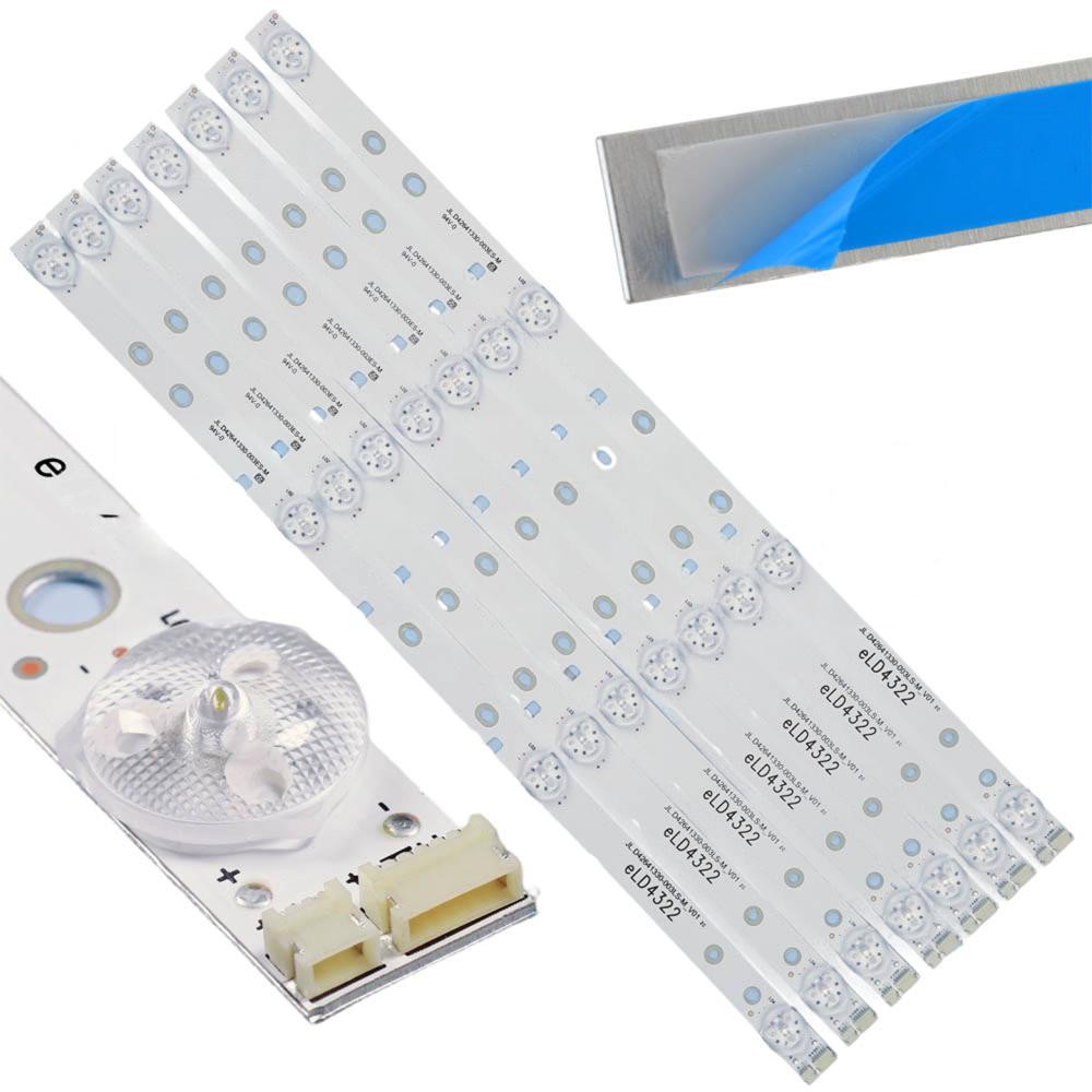 Tira De Led Para Ble4317rtf Hle4317rtf Hle4317rtv Eld4322
