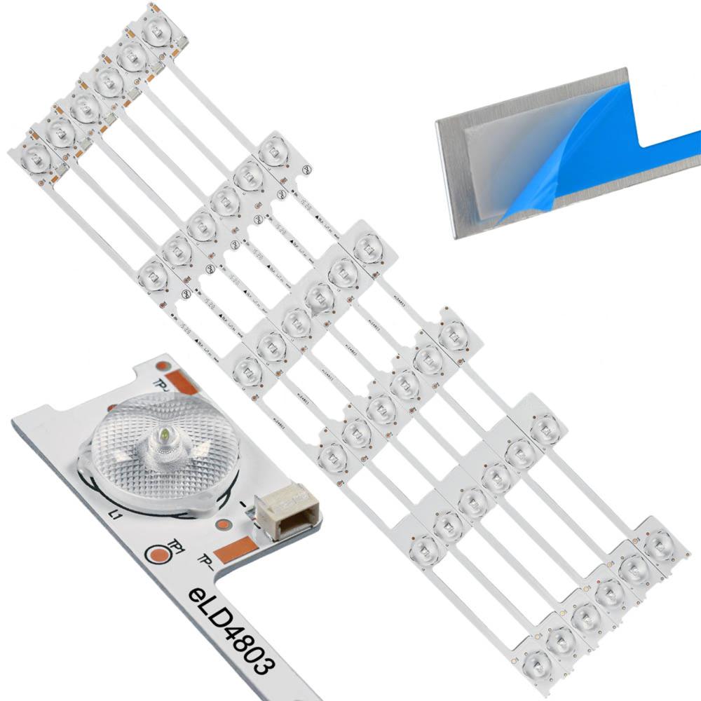 Tiras De Led Para L48f50slim L48t10slim L48t20smart Eld4803