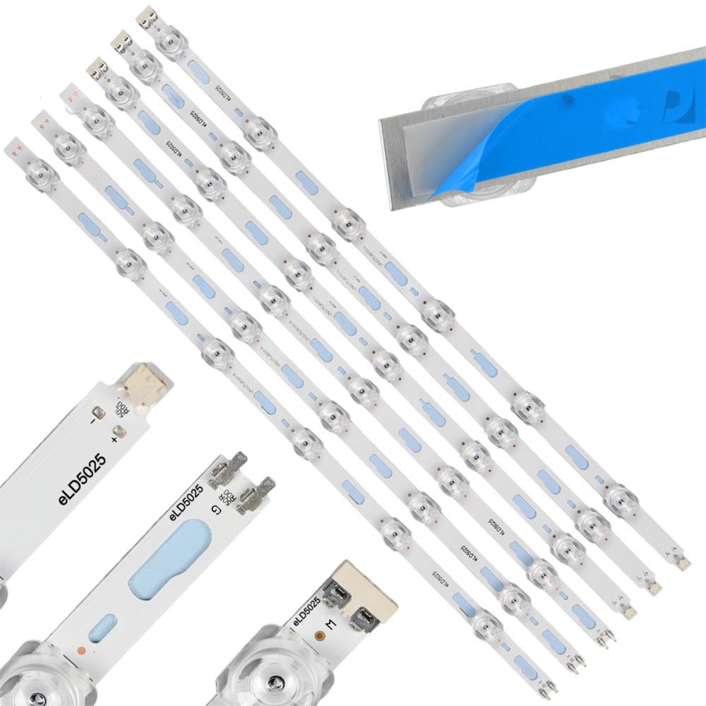Tira De Led Para Ue50tu8000 Ue50tu8002 Un50au7000 Eld5025