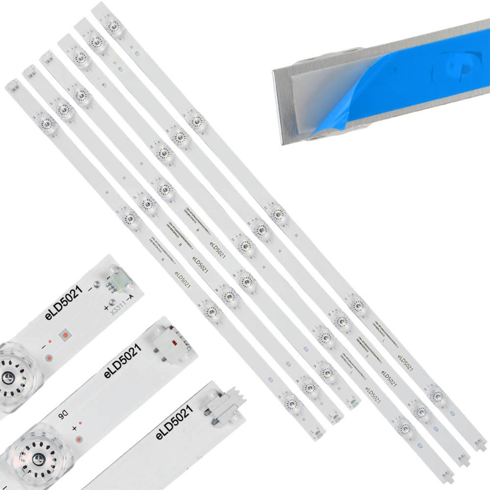 Tira De Led Para Dk50x6550 Lt50da7125 Pld50us21a Eld5021