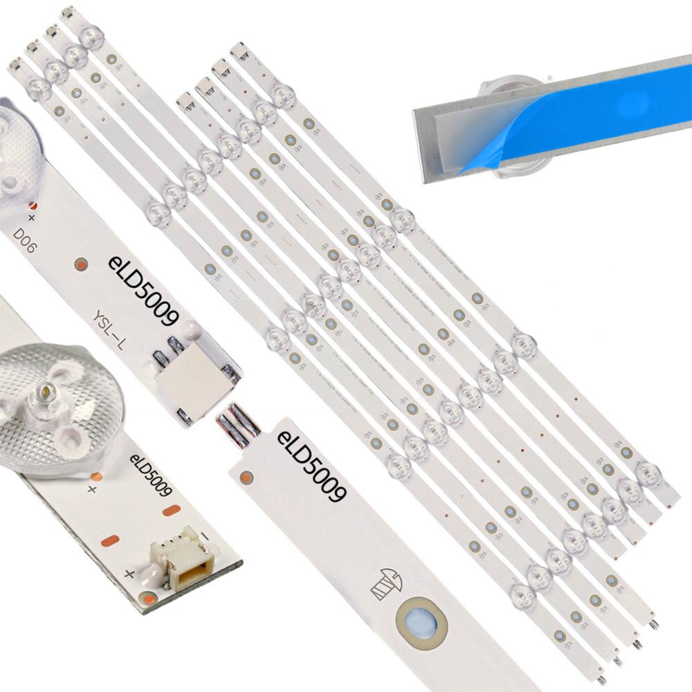 Tira De Led Para 50u6295 50pug6513 9 Led 3v Eld5009