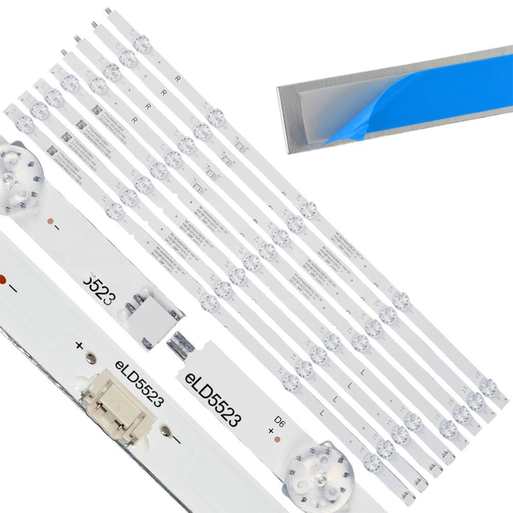 Tira De Led Para Dm55x7550 Ptv55q20snbl 55q20200 Eld5523