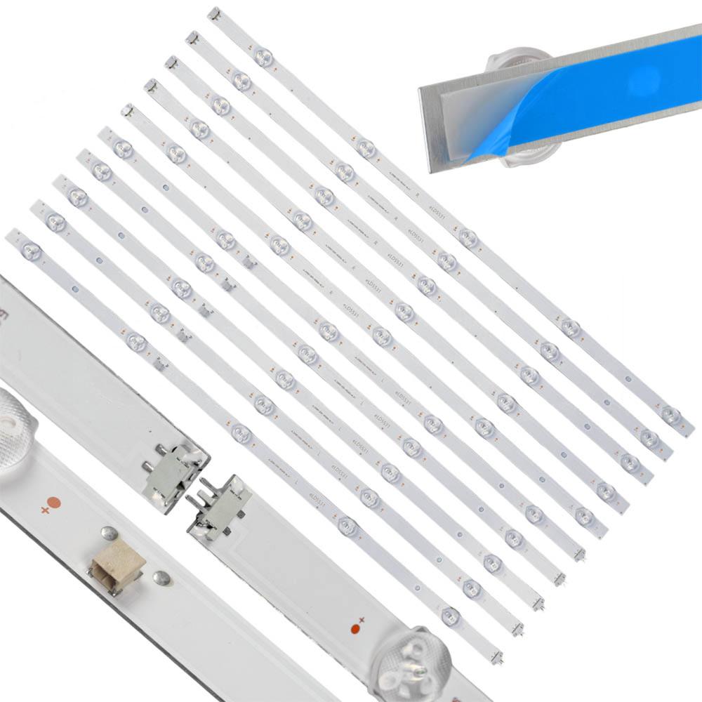 Tira De Led Para Noblex Db58x7500 10 Led 3v Eld5801