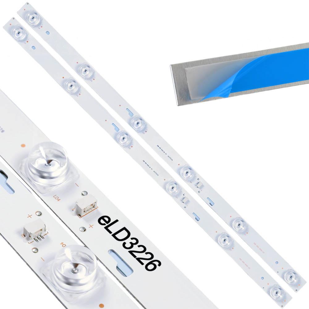 Tiras De Led Para Lce32id17x Pld3217id Di32x5000 Eld3226