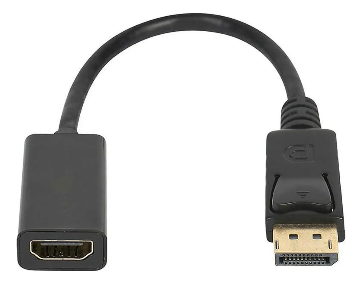 Adaptador Hdmi a Displayport Kolke 4k Conversor Video Kca-673