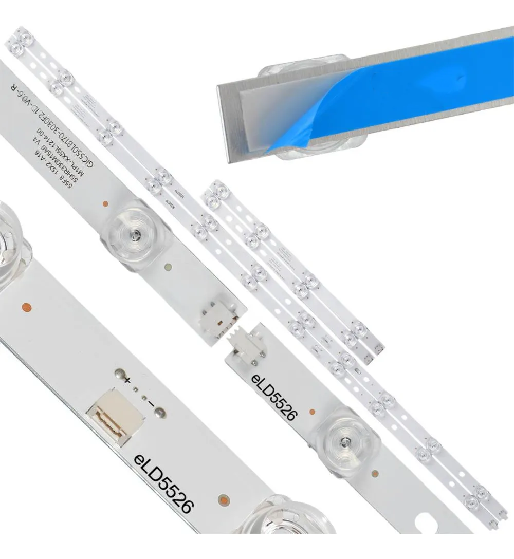 Tira De Led Para Cdh-le554ksmart22 L55p715 L55p615 Eld5526
