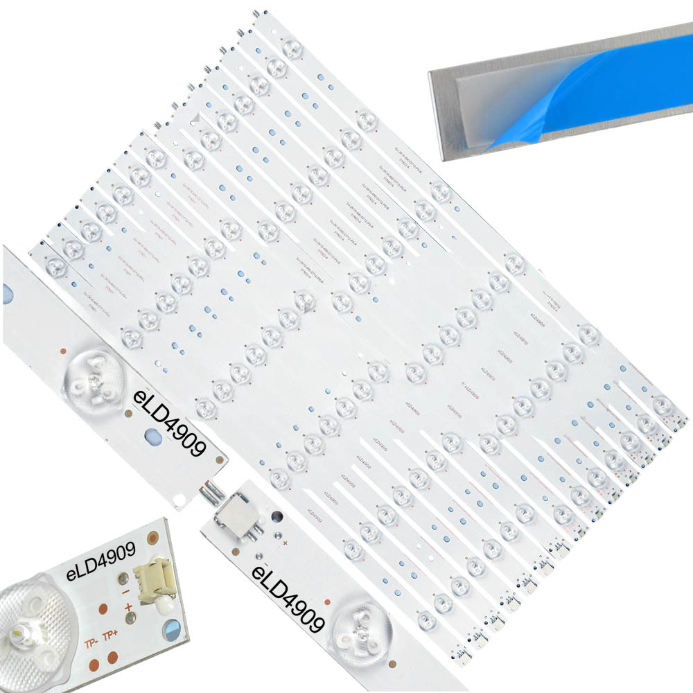 Tira De Led Para 49pug6801/77 49puh6101 49pus6501 Eld4909