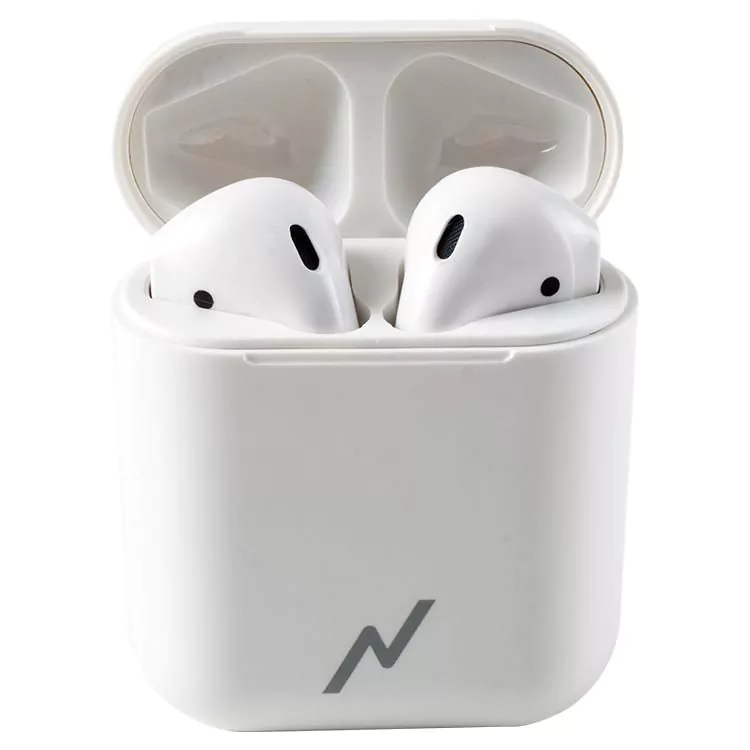 Auriculares Inalambricos Bluetooth Celular Tactil Noga Bt 5s Blancos